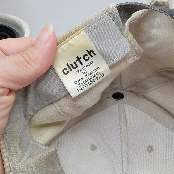 American Vintage | USA Olympics grey distressed corduroy adjustable hat | unisex - Picture 7 of 9